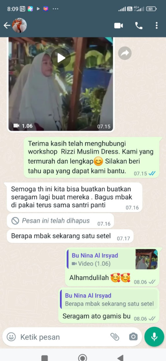 Rizzi Muslim Dress